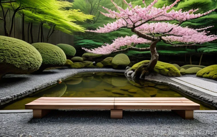 조경 분야의 창업 아이디어 - Image Prompt 1: Tranquil Zen Garden Retreat**